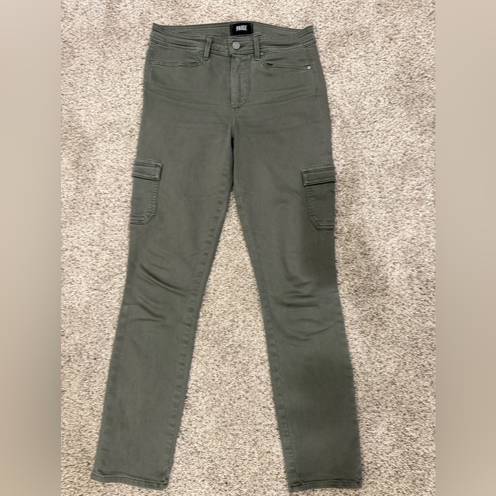 Paige Hoxton High-Rise Cargo Jeans